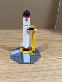 3366 LEGO Complete City Satellite Launch Pad space shuttle truck