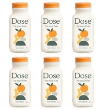 6 DOSE For Your Liver Support Supplement Cleanse Fatty Enzyme Function 2oz