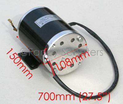 MY1020 1000W 48V Electric Brush Motor for E-Scooter Razor Go Kart Mini Bike ATV
