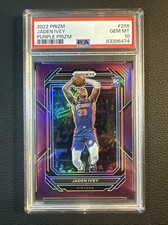 2022-23 Panini Purple Prizm #256 Jaden Ivey Pistons RC Rookie 1/99 PSA 10