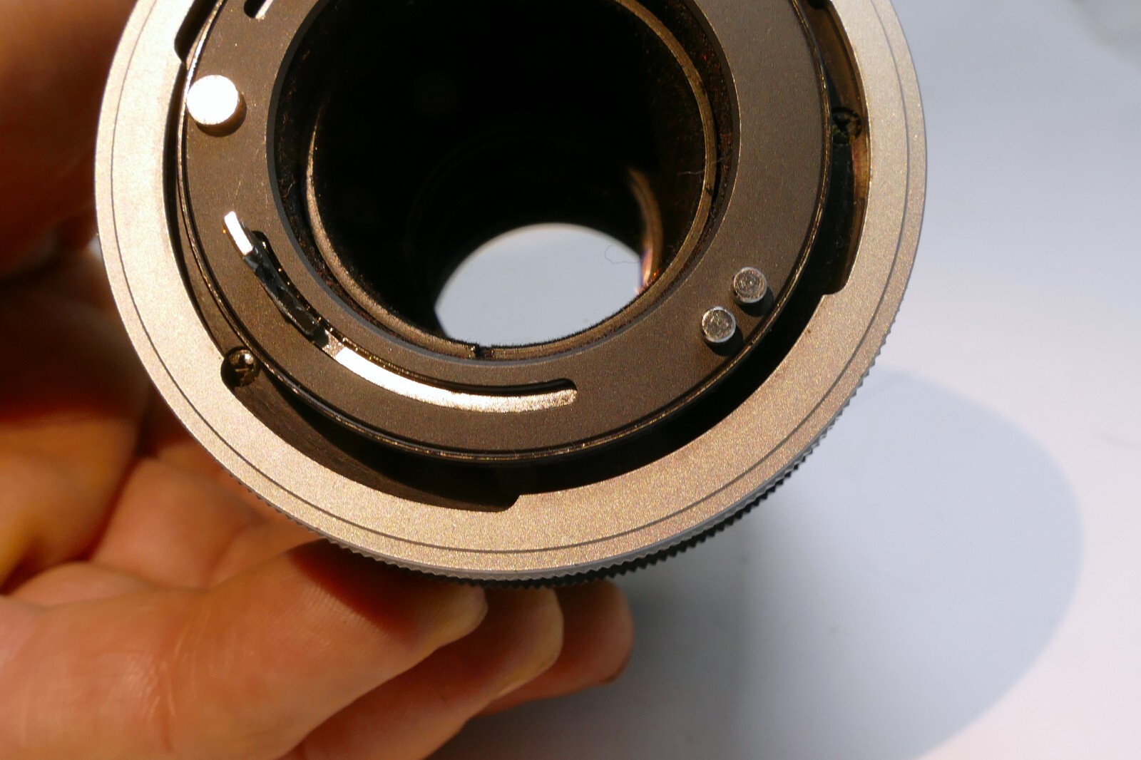 Canon 135mm f3.5 SC FD Lens for manual focus telephoto -   Aperture stuck AS IS