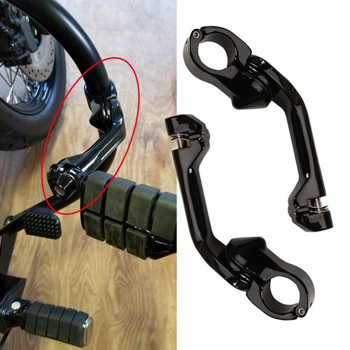 32mm 1.25" Highway Foot Peg Mount Clamps For Harley CVO Street Glide CVO Limited - Picture 11 of 11