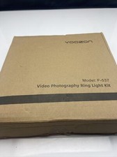 Video Photography Ring Light Kit Stand Cell Phone Light Black F-537 YOOZON