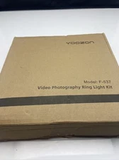 Video Photography Ring Light Kit Stand Cell Phone Light Black F-537 YOOZON