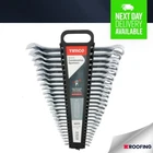 Timco Set of 25 Metric Combination Spanners Polished And Rounded Grip *25 PCS*
