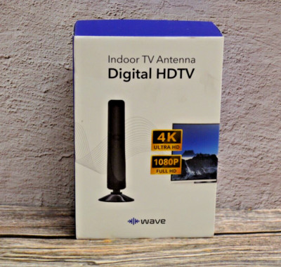 Wave Indoor TV Antenna Digital HDTV 4K Ultra HD 1080P Full HD