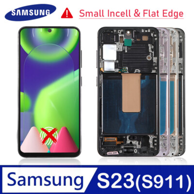 New Small Incell For Samsung Galaxy S23 S911 LCD Display Touch Screen Digitizer