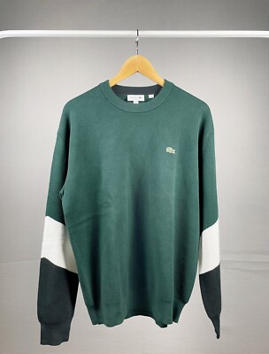 Supreme LACOSTE Crewneck 2018SS Mサイズ Supreme-LACOSTE-Crewneck-White