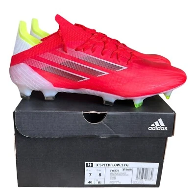 adidas X Speedflow.1 FG White Solar Red for Sale | Authenticity
