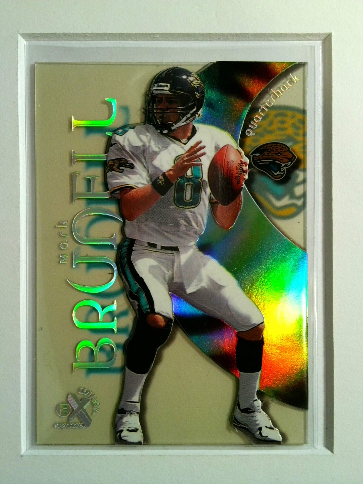 #46 Mark Brunell - Jacksonville Jaguars 1999 Skybox EX Century Football
