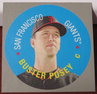 #8634 2016 TOPPS HERITAGE 1967 DISC BUSTER POSEY #67TDCBP | eBay