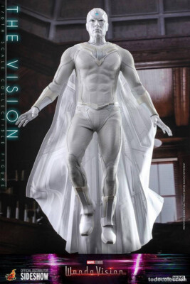  WANDA VISION WHITE HOT TOYS 1/6 BROWN BOX OFFEN FÜR STEUERUNG TMS054 