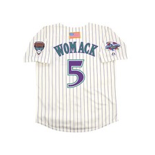 Tony Womack 2001 Arizona Diamondbacks Alt Home Ivory World Series Men's Jersey