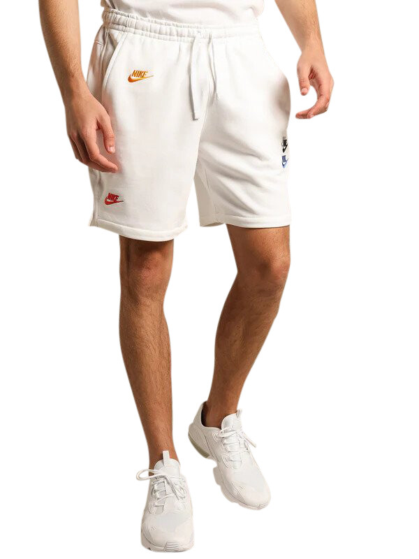 Мужские шорты Nike White NSW Essentials+ французские махровые шорты (DD4682 100) - 3XL