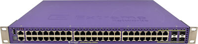 Extreme Summit X440-G2-48p-10GE4 16535 48-Port RJ-45 PoE+ GE Switch Rack Ears