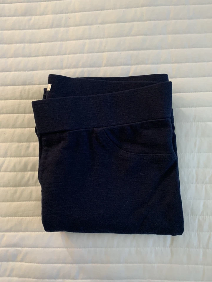 Marca Matty M | Pantalones elegantes para mujer | Talla grande | Azul marino | Pull On | Comodidad Foto 3 de 4