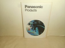 Vintage PANASONIC Audio Products Fold Out Color Brochure 188 Models 1970s