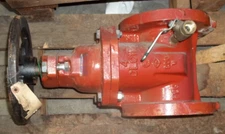 FIRE MAIN GATE VALVE 4" FLG 200W 4 CLOW 1992 2830RS (18)