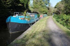 Photo 6x4 Kennet and Avon Canal Conkwell A Dutch barge and narrowboats mo c2011