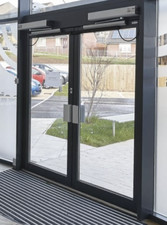 NEW ALUMINIUM SHOP FRONT ENTRANCE DOORS DIRECT FROM THE MANUFACTURER  FROM &pound;1799