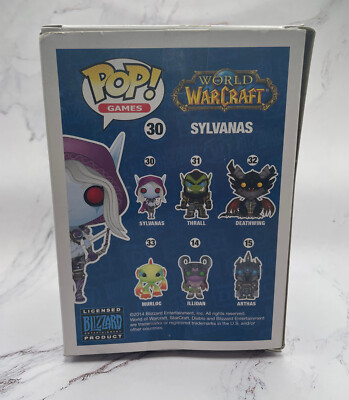 Funko Pop! Games World of Warcraft - Sylvanas #30 * New * | eBay