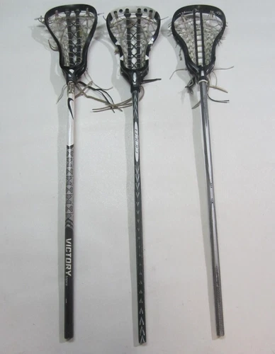 3 WOMENS BRINE AMONTE EPIC II SWAG LACROSSE HEADS STICKS COMPOSITE CINCH SHAFTS