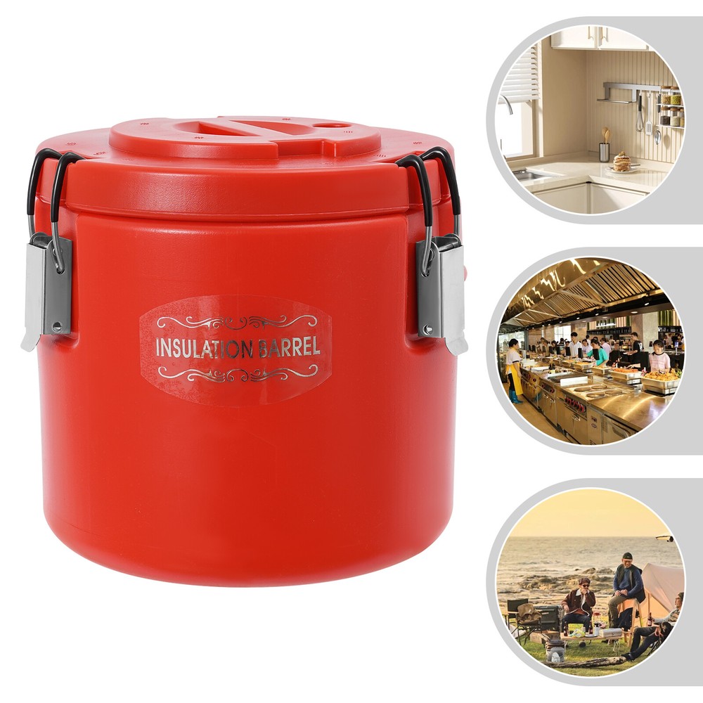 Insulated Soup Bucket with Lid for Hot or Cold Food Storage  