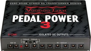 Used Voodoo Lab Pedal Power 3 Guitar Effects Pedalboard Power Supply
