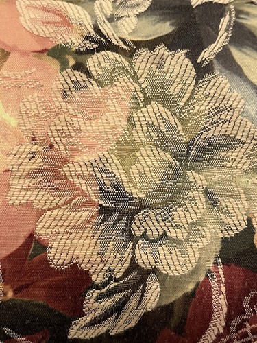 ALMOHADA VINTAGE FLORAL AZUL ROSA COLOR RECTANGULAR BORLA FLECOS ESTAMPADO POR TODAS PARTES - Imagen 18 de 21