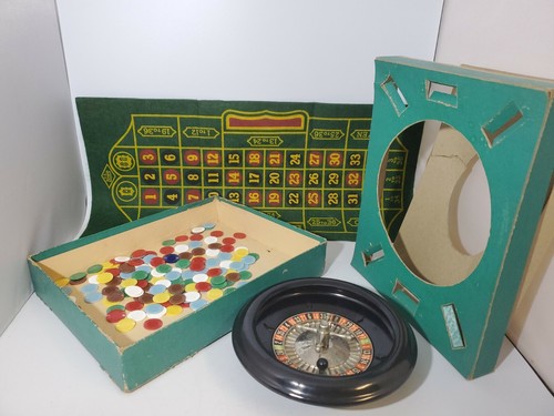 Vintage Baccarat Game with Accessories