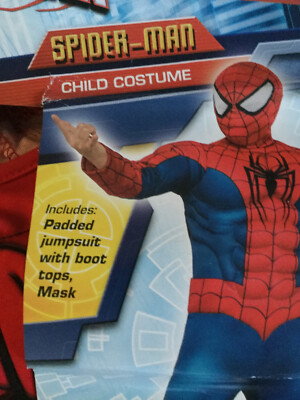 Traje De Spiderman Niño Spider-Man Ultimate Muscle Chest Child