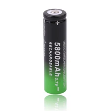 Skywolfeye 3.7V Button Top Rechargeable Battery Li-Ion Cell Diameter 18mm