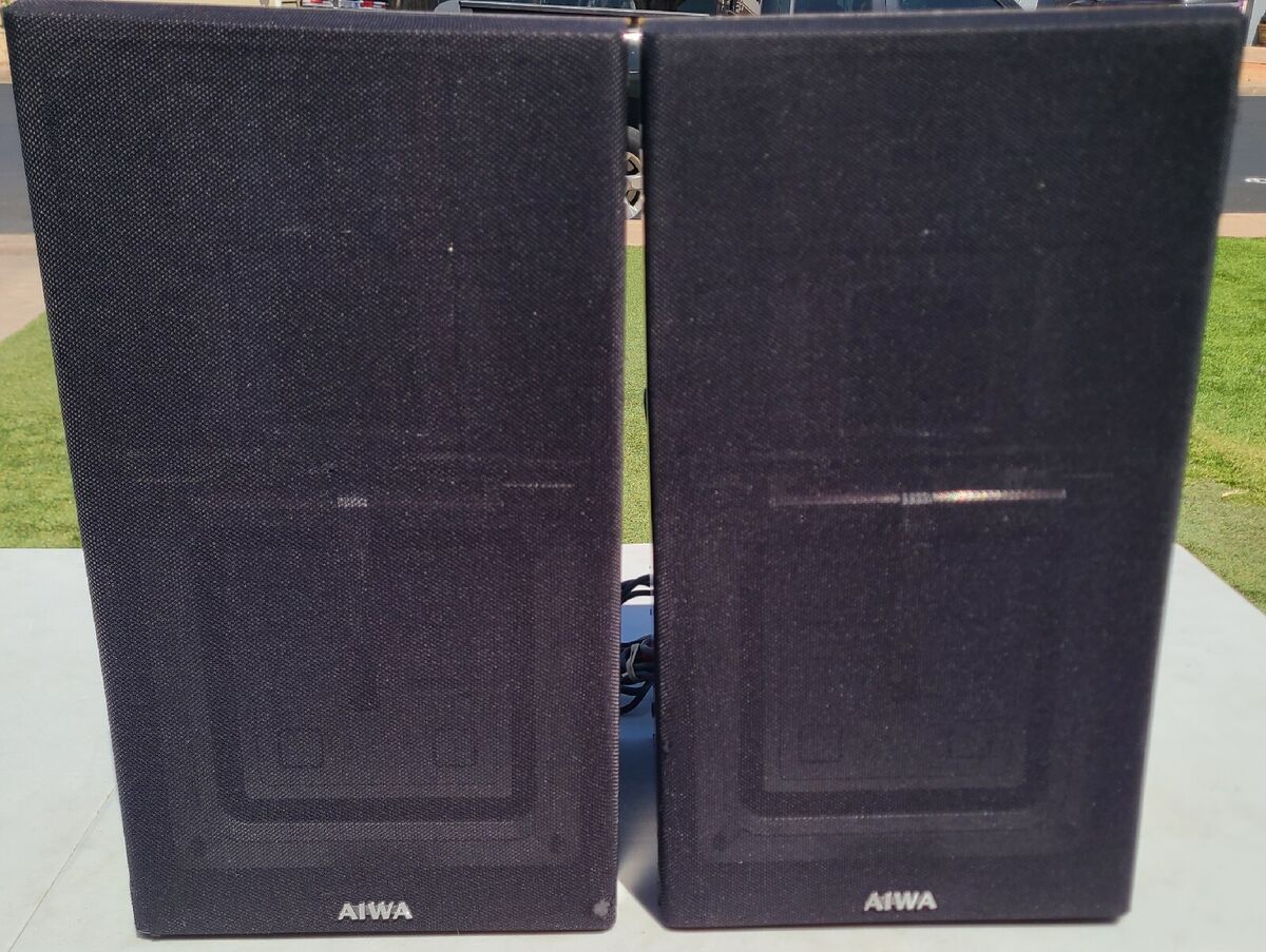 AIWA SX-E77 AFBS Acoustic Feedback 3-WAY Square Woofer Flat AIWA SX-E77 AFBS Acoustic Feedback 3-WAY Square Woofer Flat