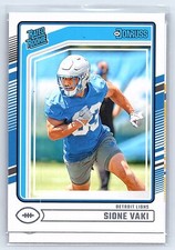2024 Donruss #332 Sione Vaki RC