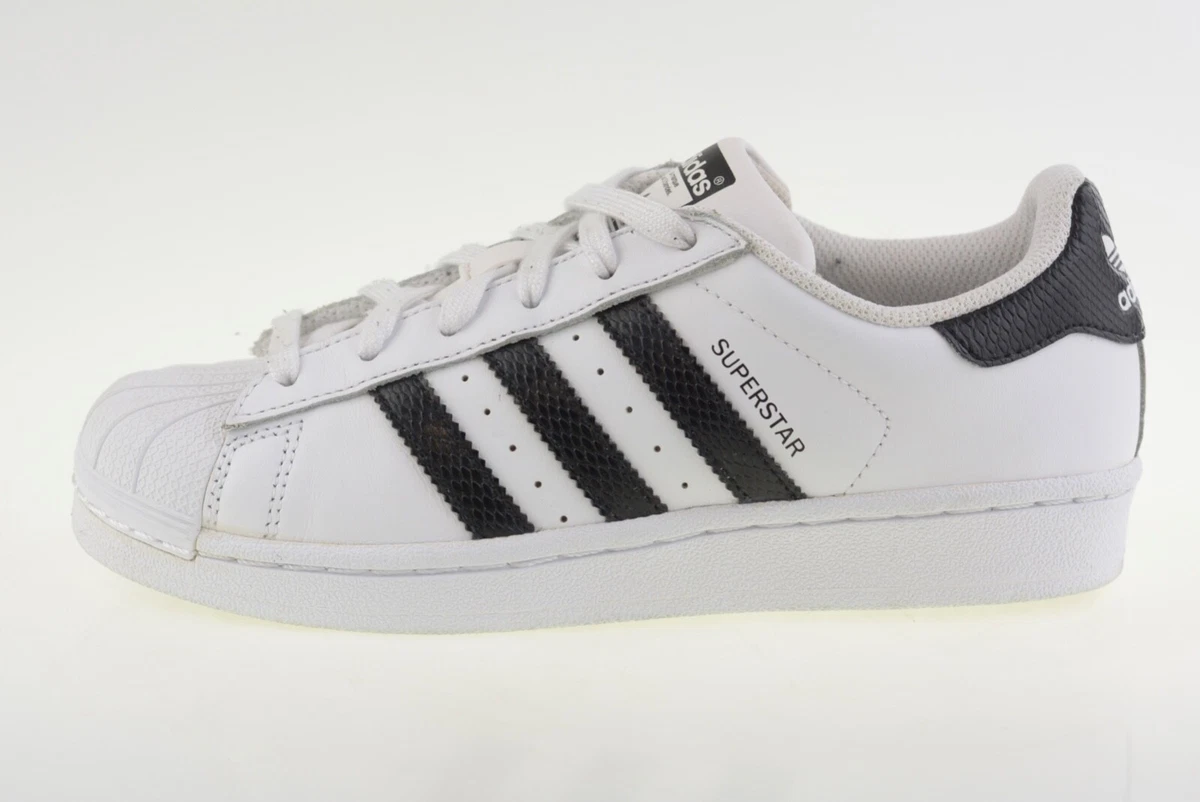 Adidas Originals Superstar JR White BA9866 Junior Trainers Size