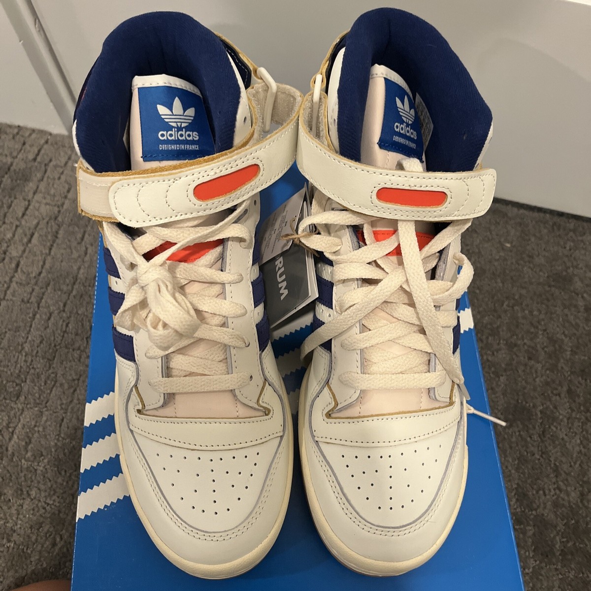 Size 7.5 - adidas Forum 84 High Knicks | eBay Size 7.5 - adidas Forum 84 High Knicks | eBay