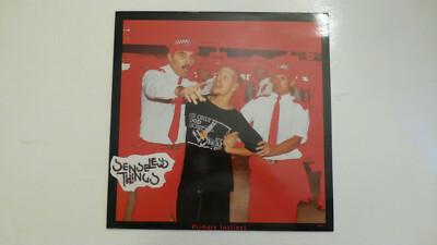 SENSELESS THINGS. Primary Instinct. Original Unplayed 12'' Vinyl. 1993.