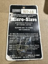 NEW Vintage Wein WP-L8 Photography Flash Micro-Slave H-Connector Made In U.S.A.