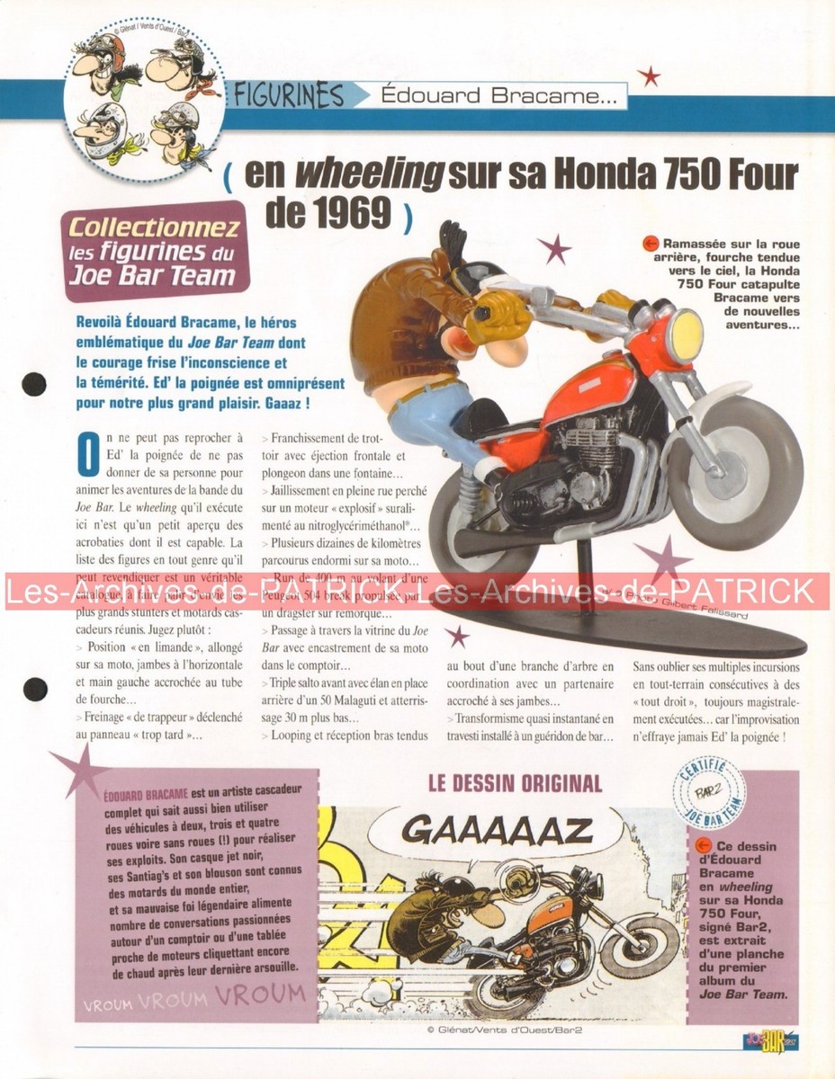 ホンダ CB 750 HONDA CB 750 JOE BAR TEAM Joe Bar Team Racing Honda CB 750 Edouard Bracame - BD Moto