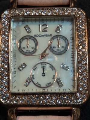 Rocawear Women\'s Watch - Pink and Silver Rocawear Pink Quartz Women main image 3