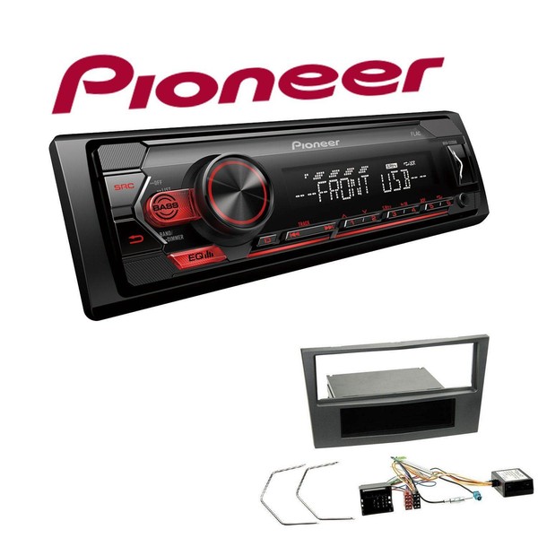 Pioneer Autoradio USB AUX Android FüR Opel Astra H Charcoal-Metallic Canbus-image