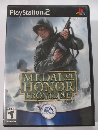 Medal Of Honor Frontline PlayStation 2 PS2 CIB W/Manual Black Label