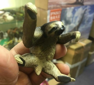 sloth animal figurines