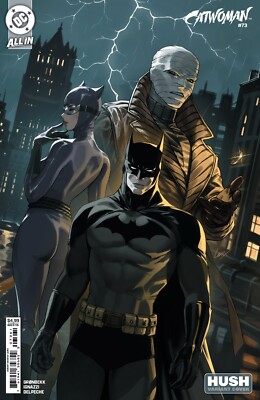 CATWOMAN #73 CVR D LESLEY LEIRIX LI HUSH CARD STOCK VARIANT