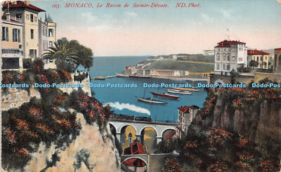 R269008 103 Monaco Le Ravin de Sainte Devote ND Phot A Sauvaigo 1939