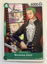 One Piece Paramount War Roronoa Zoro OP02-043 NM