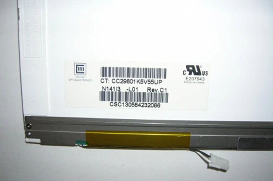"NEW" CHI MEI N14I3-L01 14" LCD GRADE "A" NO DEAD PIXEL NO SCRATCH - Image 3 of 3