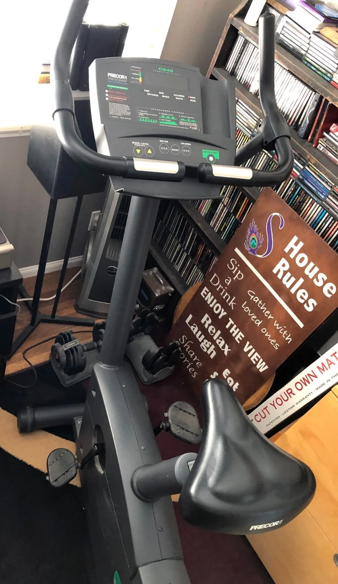Precor Upright Exercise Bike Excellent Better than Schwinn Local L.A. Pickup
