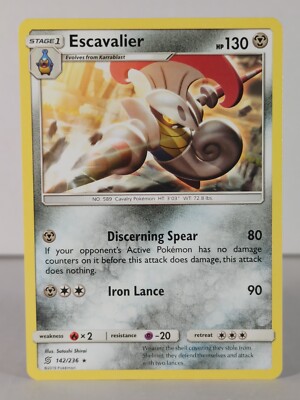 escavalier pokemon card value Escavalier 102/159 SV09 Journey Together