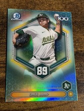 GAGE JUMP 2026 Bowman #BTP-35 Bowman Scouts Top 100 Aqua Refractor /125